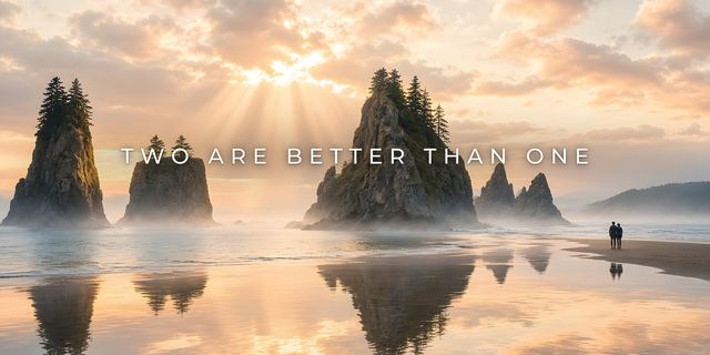 Sea Stacks at Golden Hour