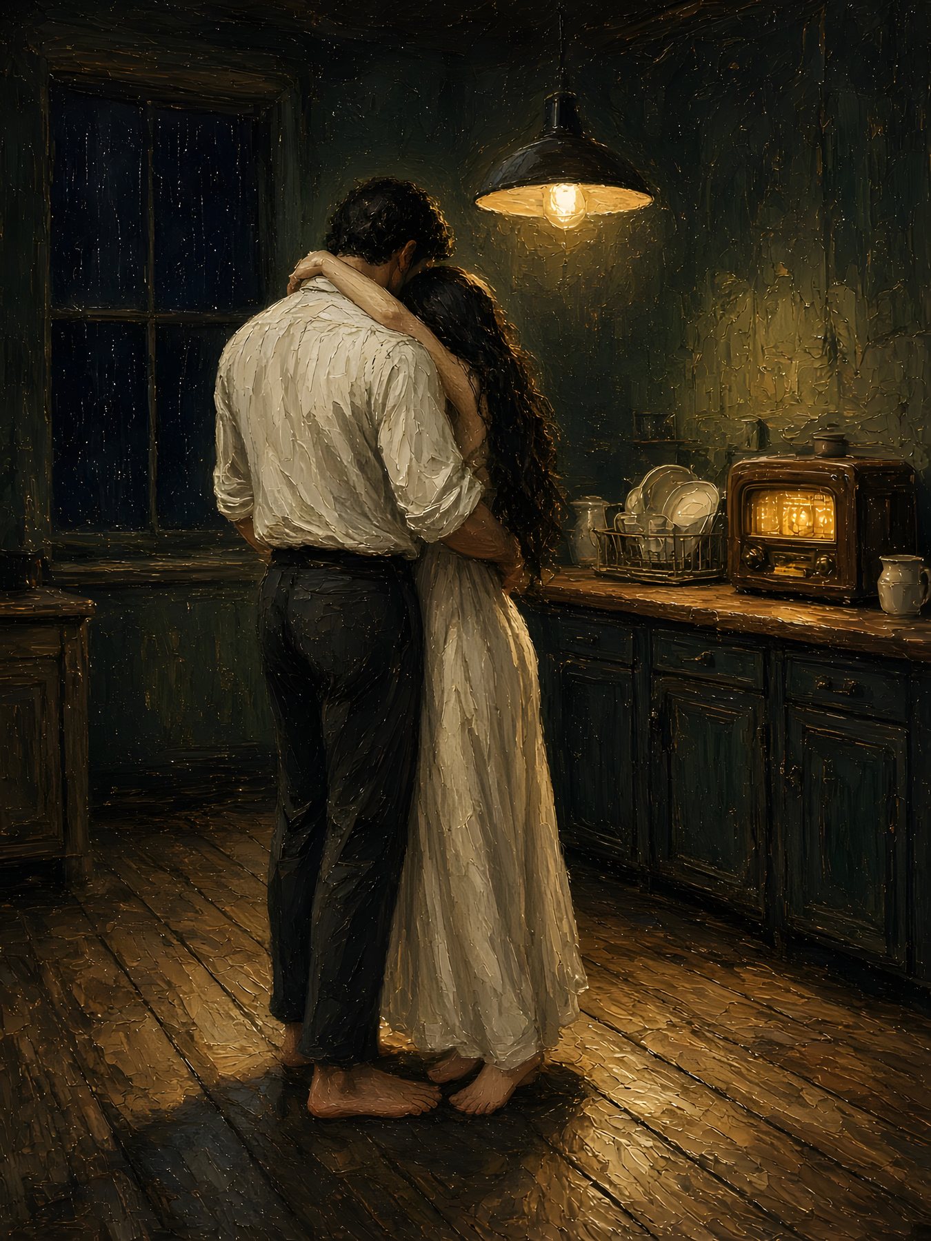Slow Dance in the Kitchen, Moments We Keep fine art print