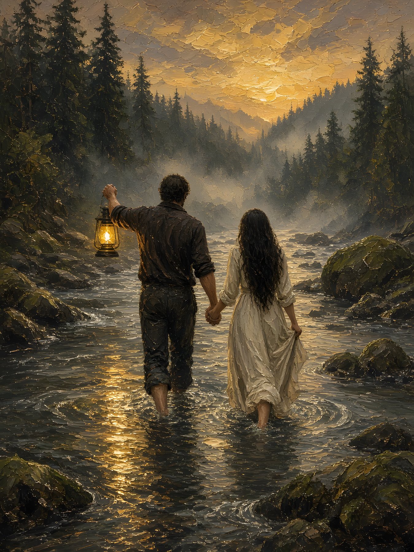 Through the Waters, Moments We Keep fine art print