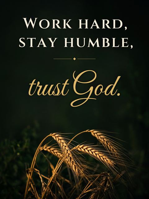 Work Hard, Stay Humble