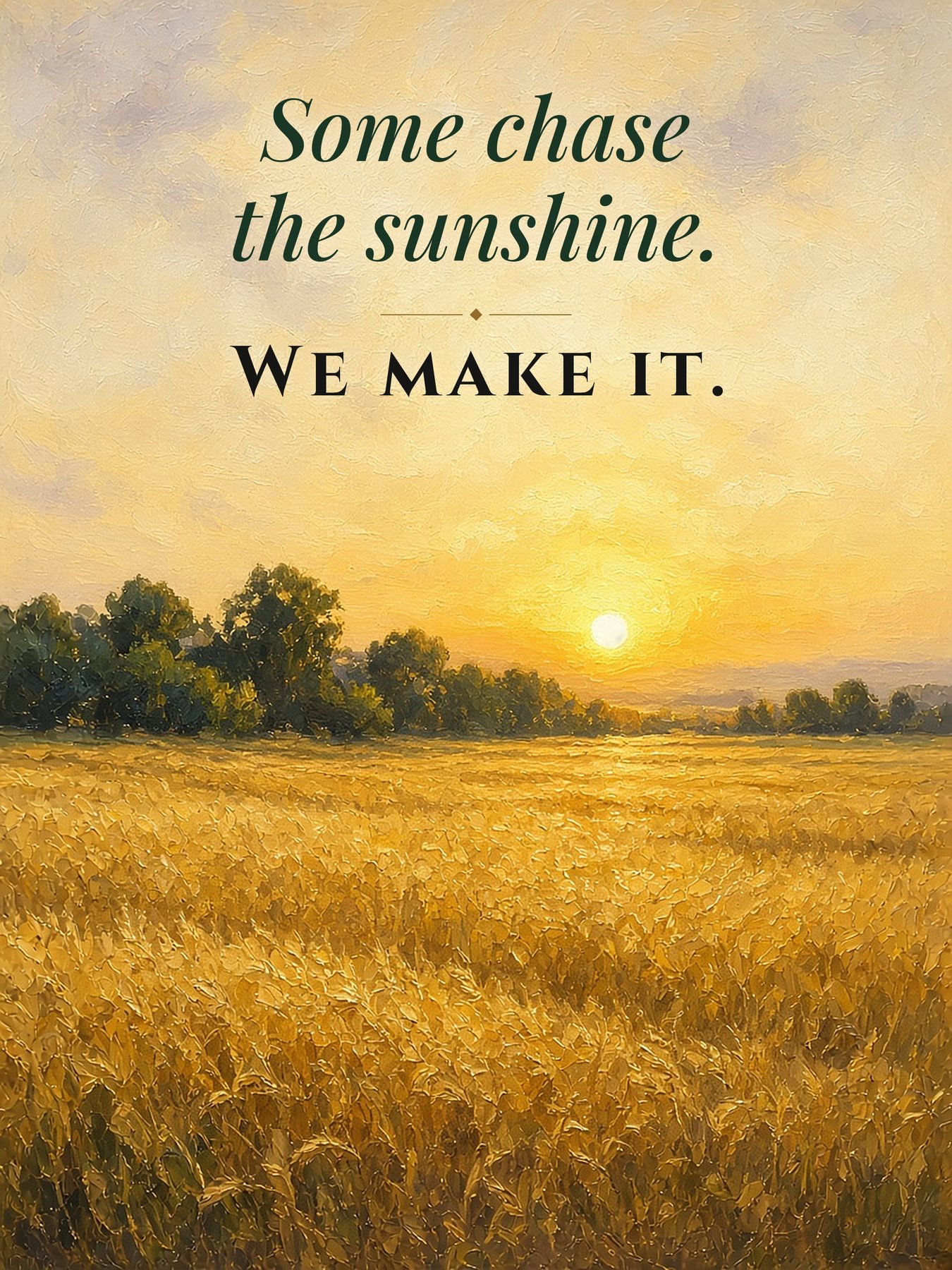 We Make It, Words to Work By fine art print